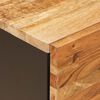 vidaXL Nachtkastje 2 pcs Bruin 40 x 33 x 46 cm Massief Mango Hout