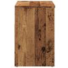 vidaXL Schoenenbank 60x30x45 cm bewerkt hout oud houtkleurig