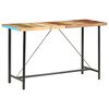 vidaXL Bartafel 180x70x107 cm massief gerecycled hout