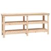 vidaXL Werkbank 181x50x80 cm massief grenenhout