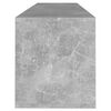 vidaXL Tv-meubel 120x30x40,5 cm bewerkt hout betongrijs