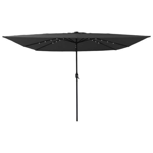 vidaXL Tuinparasol Antraciet en Zwart 295 x 295 x 245 cm