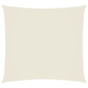 vidaXL Zonnescherm vierkant 2,5x2,5 m oxford stof cr&egrave;mekleurig