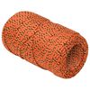 vidaXL Boottouw 2 mm 500 m polypropyleen oranje