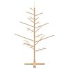 vidaXL Houten kerstboom Naturel 125 cm Massief grenenhout