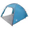 vidaXL Tent met dak Blauw 370 x 230 x 185 cm Polyester en glasvezel