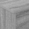 vidaXL Tijdschrift Rek Grijs Sonoma 70 x 41 x 156 cm Bewerkt hout