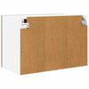 vidaXL Hangkast met opslag 2 pcs Oudhout 60 x 31 x 40 cm Bewerkt hout
