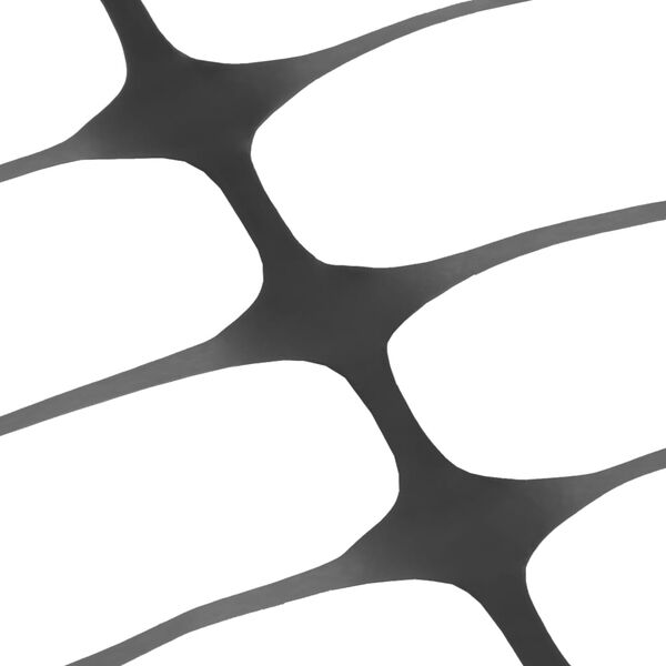 vidaXL Tuinhek 30 m Zwart