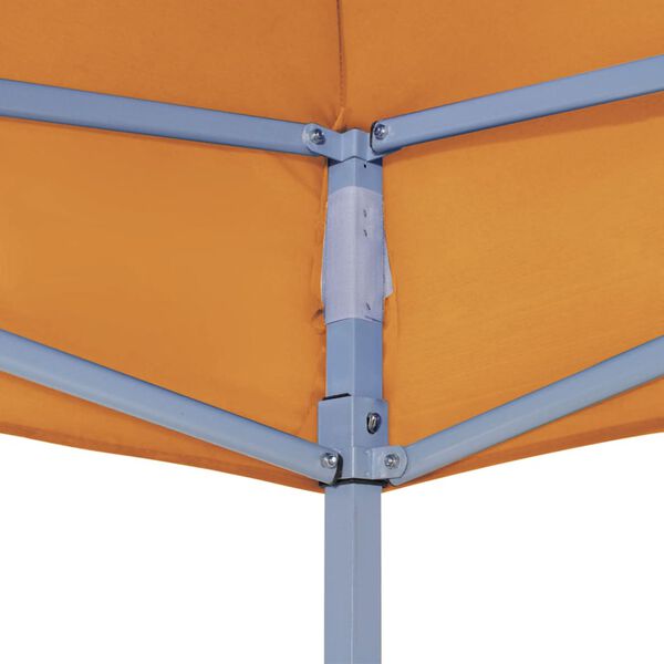 vidaXL Partytentdak 270 g/m² 3x3 m oranje