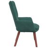 vidaXL Fauteuil Donkergroen 63 x 67 x 94 cm Fluweel
