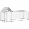 vidaXL Kippenren 3x1x1,5 m gegalvaniseerd staal