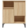vidaXL Dressoir 60x35x70 cm bewerkt hout sonoma eikenkleurig
