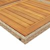 vidaXL 15-delige Tuinset met kussens poly rattan beige