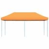 vidaXL Partytent inklapbaar pop-up 580x292x315 cm oranje