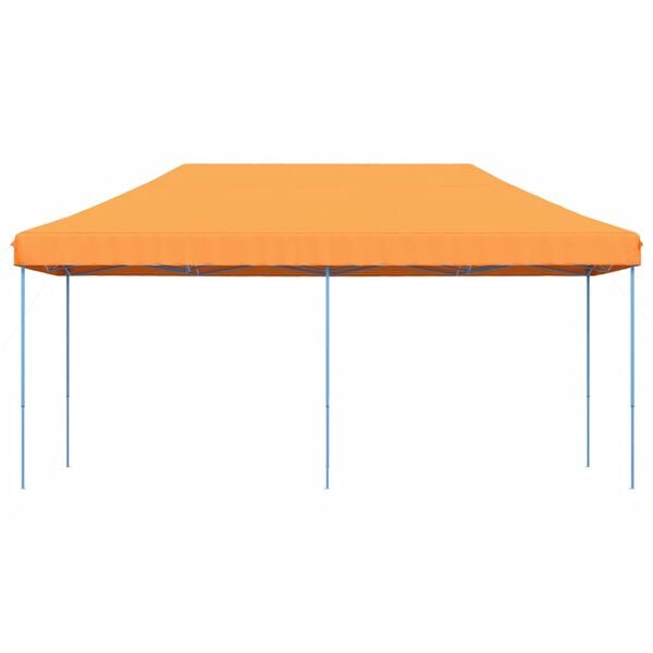 vidaXL Partytent inklapbaar pop-up 580x292x315 cm oranje