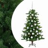 vidaXL Kunstkerstboom met Ballen 120 cm 150 LED's Warmwit
