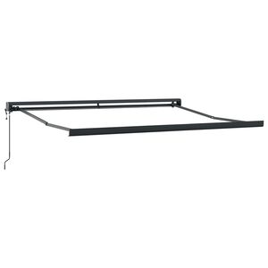 vidaXL Zijde Frame Antraciet 300 x 250 cm Aluminium