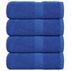vidaXL Gastendoekjes FROGN 4 st 30x50 cm 360 g/m&sup2; blauw