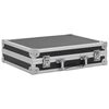 vidaXL Wapenkoffer aluminium ABS zwart
