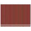 vidaXL Markies Oranje en Bruin 450 x 300 x 165 cm Polyester en Metaal