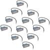 vidaXL Trapinbouwspots 12 st LED 44x111x56 mm