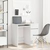vidaXL Bureau 86x49x76 cm spaanplaat wit