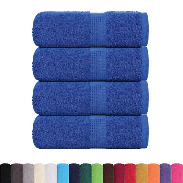 vidaXL Washandjes FROGN 4 st 30x30 cm 360 g/m&sup2; blauw
