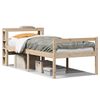 vidaXL Seniorenbed met hoofdbord massief grenenhout 90x190 cm