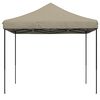 vidaXL Partytent inklapbaar pop-up 292x292x315 cm taupe