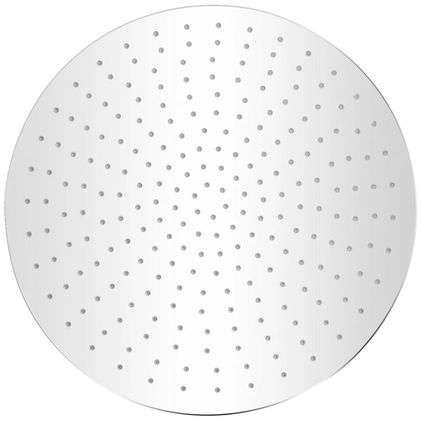vidaXL Regendouchekop 2 st rond 40 cm roestvrij staal