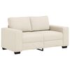 vidaXL 2-Zits Sofa Beige 160 cm Linnenmix Stoffen
