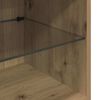 vidaXL Wandgemonteerde TV-kasten 2 pcs Artisan Eiken 40,5 x 30 x 90 cm