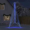 vidaXL LED-kerstboom 615 LEDs 404,5 cm blauw