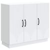 vidaXL Dressoir Wit 89 x 34,5 x 77 cm Bewerkt hout