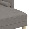 vidaXL Bankstel 2 pcs Taupe 173 x 131 x 67 cm Stof