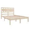 vidaXL Bedframe massief hout 120x190 cm