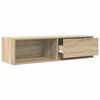 vidaXL Tv-meubelen 2 st 100x31x25,5cm bewerkt hout sonoma eikenkleurig