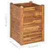 vidaXL Plantenbak verhoogd 60x60x84 cm massief acaciahout