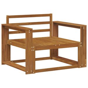 vidaXL Buiten Midden Sofa Naturel