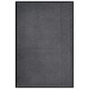 vidaXL Deurmat 80x120 cm antracietkleurig
