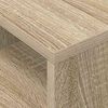 vidaXL Bijzettafel 2 pcs Sonoma Eiken 30,5 x 30 x 45 cm Bewerkt hout