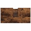 vidaXL Badkamerkast 65x33x60 cm bewerkt hout gerookt eikenkleurig