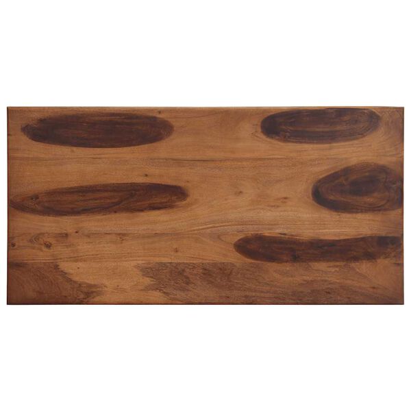 vidaXL Eettafel 120x60x77 cm massief acaciahout