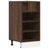 vidaXL Onderkast Riga 40x44,5x81,5 cm bewerkt hout bruin eikenkleur