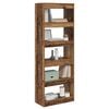 vidaXL Boekenkast Oud hout 60 x 30 x 166 cm Bewerkt hout
