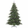 vidaXL Kunstmatige Inklapbare Kerstboom Groen 210 cm PVC en staal