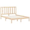 vidaXL Bedframe massief hout 150x200 cm