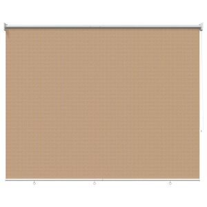 vidaXL Rolgordijn voor buiten 145(B)x230(H) cm beige