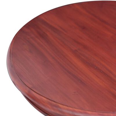 vidaXL Bijzettafel 50x50x65 cm massief mahoniehout bruin